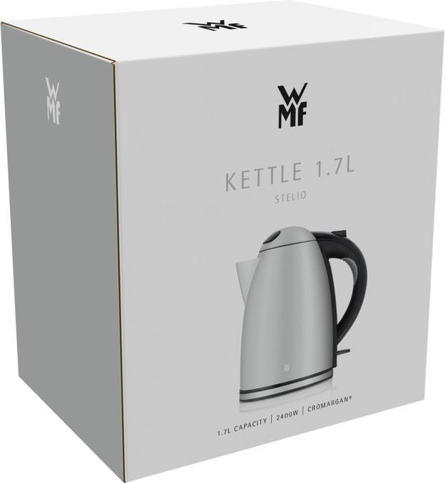 Produktbild WMF Stelio Wasserkocher 1,7 L, Paper Grey (1.70 l, EU-Stecker)
