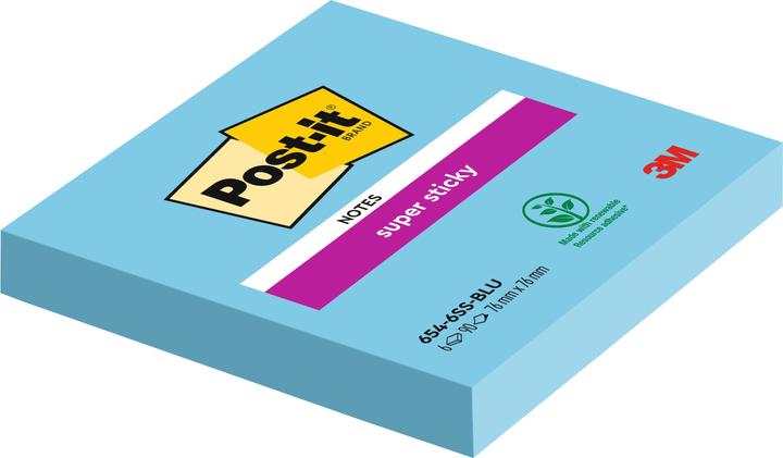 Actual product image Post-it Super Sticky (76 x 76 mm)