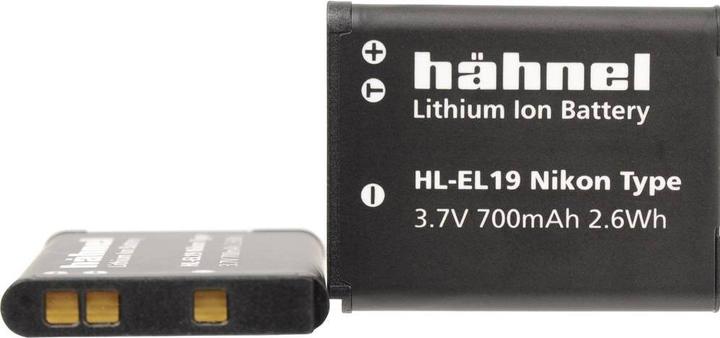 Produktbild Hähnel Ersatzakku HL-EL19, für Ni EN-EL19 (Kamera Akku)