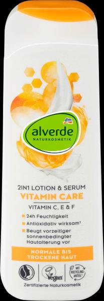 dm alverde 2in1 Bodylotion & Serum Vitamin Care (Körperlotion)