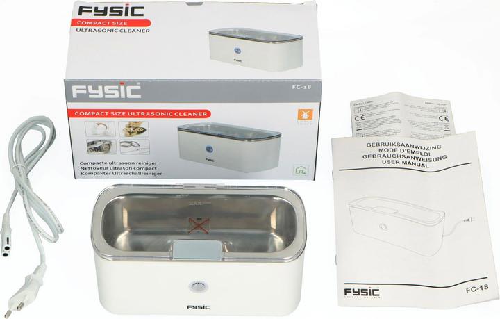 Image du produit Fysic FC-18 Nettoyeur à ultrasons (50 kHz, 350 ml)