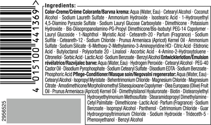 Actual product image Schwarzkopf Brillance Intensive Colour Cream (859 Purple wild silk)