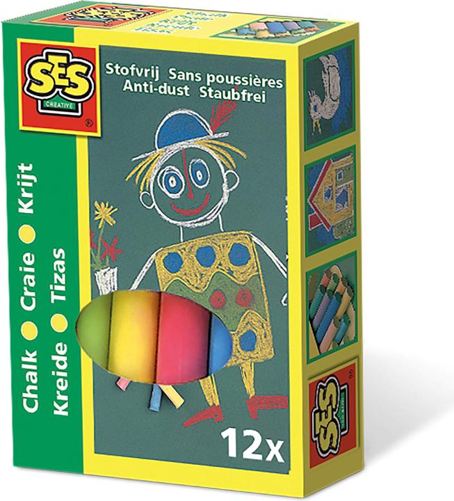 Produktbild Ses Schule Kreide-Farbe (Mehrfarbig, 12 x)