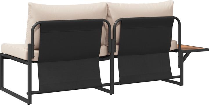 Produktbild VidaXL 2-Sitzer Garten-Sofa mit Taupe-Kissen