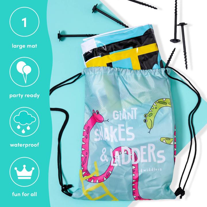 Produktbild The twiddlers Leiterspiel Giant Snakes and Ladders (Deutsch)