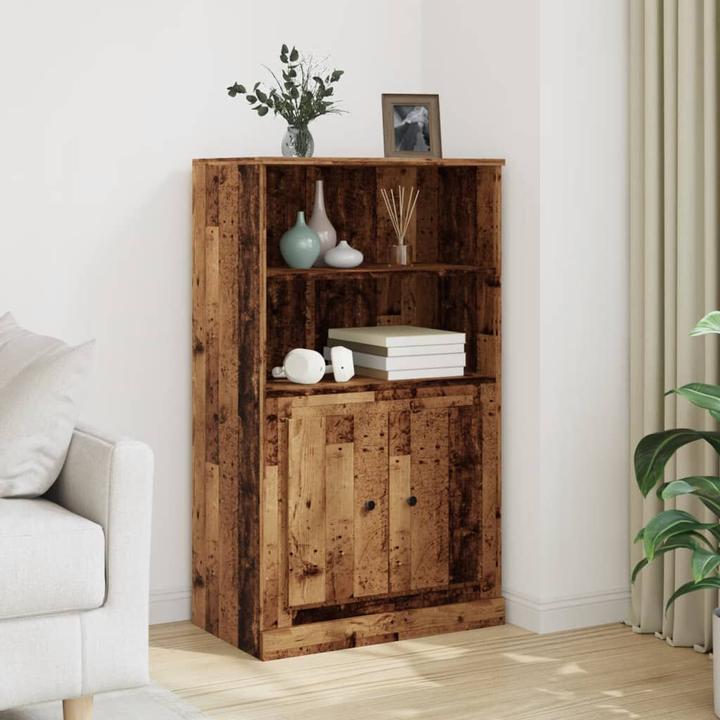 Produktbild VidaXL Highboard Kommode Sideboard Anrichte Beistellschrank Altholz-Optik (60 x 35.5 x 103.5 cm)
