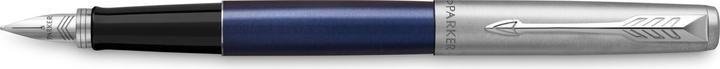 Actual product image Parker Fountain pen JOTTER Royal C.C. Gift M (Blue, Black, Stainless steel, 1 x)