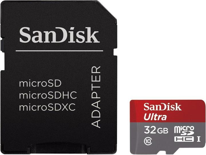 Immagine prodotto SanDisk Ultra microSDHC Android (32 GB, microSDHC, UHS-I)