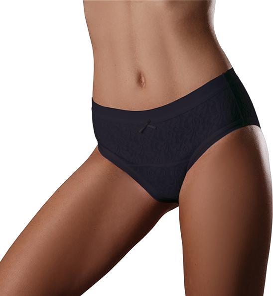 Suprima La Donna Der feminine Slip mit Wäscheschutz schwarz (1 x, Mini)