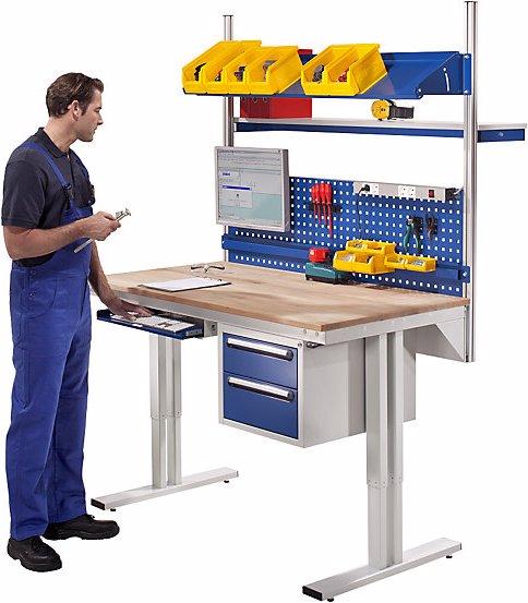 Produktbild RAU Arbeitstisch, elektrisch höhenverstellbar (80 cm, 100 cm)