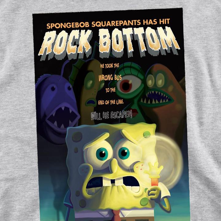 Immagine prodotto Spongebob Squarepants Rock Bottom Felpa Adulto Unisex (XL)