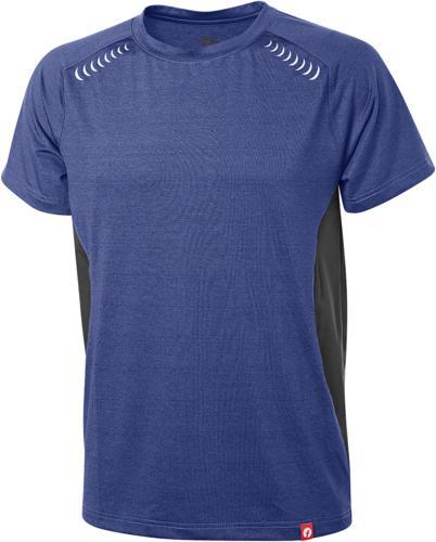 Actual product image Magni T-shirt Quick Dry cornflower blue/black mottled size XL Fortis Elements (XL)