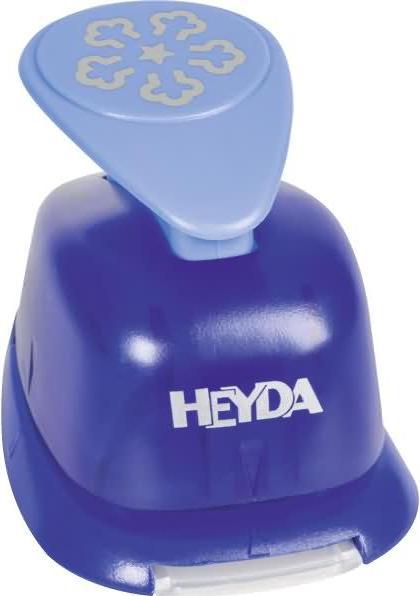 Actual product image Heyda Motif punch for cardboard up to 220g/sqm crystal pop-up large approx. 25x25mm