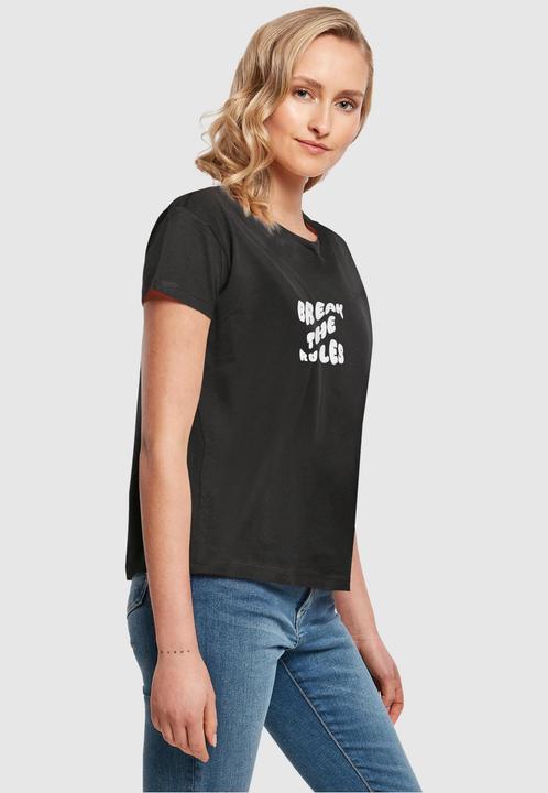 Actual product image Merchcode Ladies Break The Rules Box Tee - 118959 (XL)