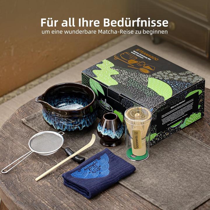Actual product image Teanagoo 7-teiliges Matcha-Teeset mit Besen und Schale