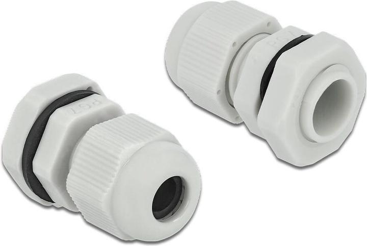 Image du produit Delock Presse-étoupe PG7, 15mm, 10 pièces, gris