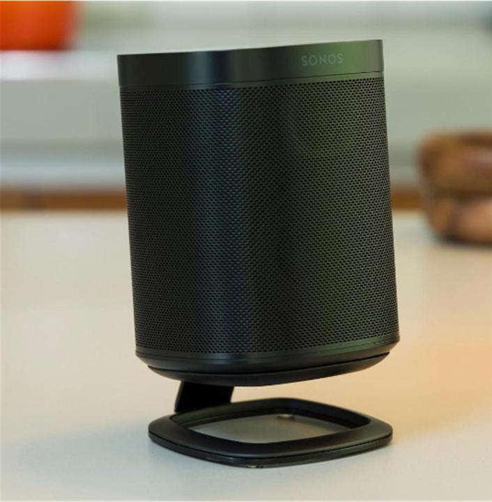 Image du produit Flexson Support de table Sonos ONE en noir monobloc (1 pièce, Support)