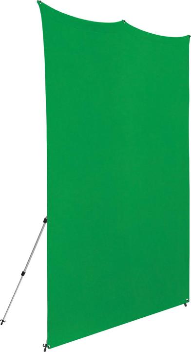 Image du produit Westcott X-Drop Pro - Green Screen (8' x 8') Kit Chroma-Key Green Backdrop Kit, 2.4x2.4m (240 cm, 800 cm)