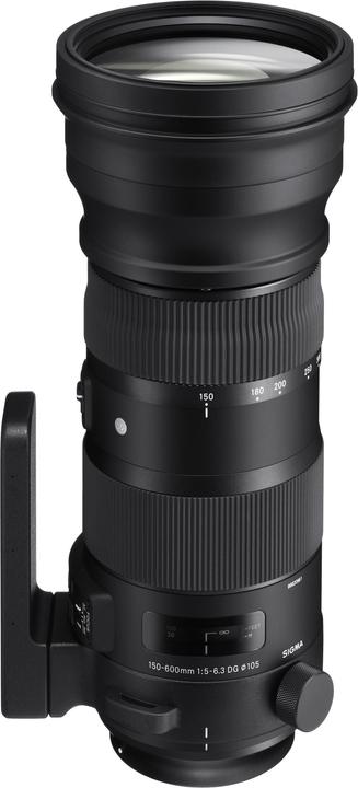 Image du produit Sigma 150-600mm f/5-6.3 DG OS HSM S Canon EF (Canon EF, Canon EF-S, Plein format)
