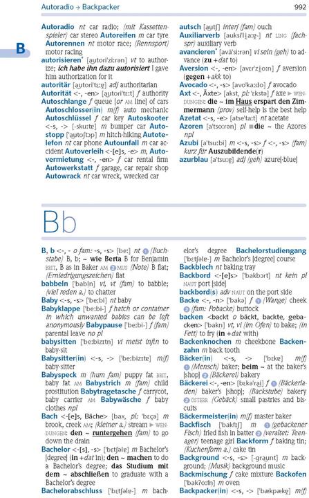 Produktbild Schülerwörterbuch Englisch (Deutsch, 2020)