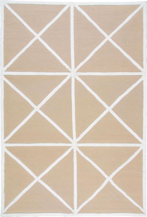 Maana Studios Ef-Dc010 - Beige Cammello - Bianco Lana Naturale (300 x 200 cm)