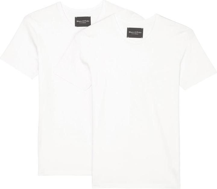 Marc O'Polo 2er Pack Essentials Organic Cotton Unterhemd / Shirt Langarm