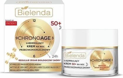 Image du produit Bielenda Chrono Age 24h Ujędrniający Krem przeciwzmarszczkowy 50+ na noc 50ml (Crème pour le corps, 50 ml)