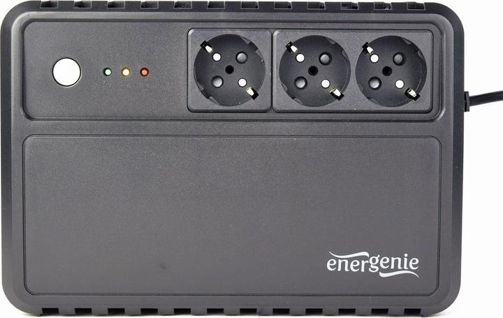 Productafbeelding Gembird ENERGENIE UPS 600VA Desktop (600 VA, 360 W, Lijninteractief UPS)