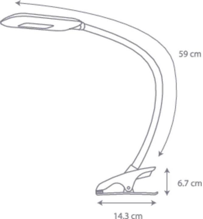 Produktbild Polarlite LED-Klemmleuchte