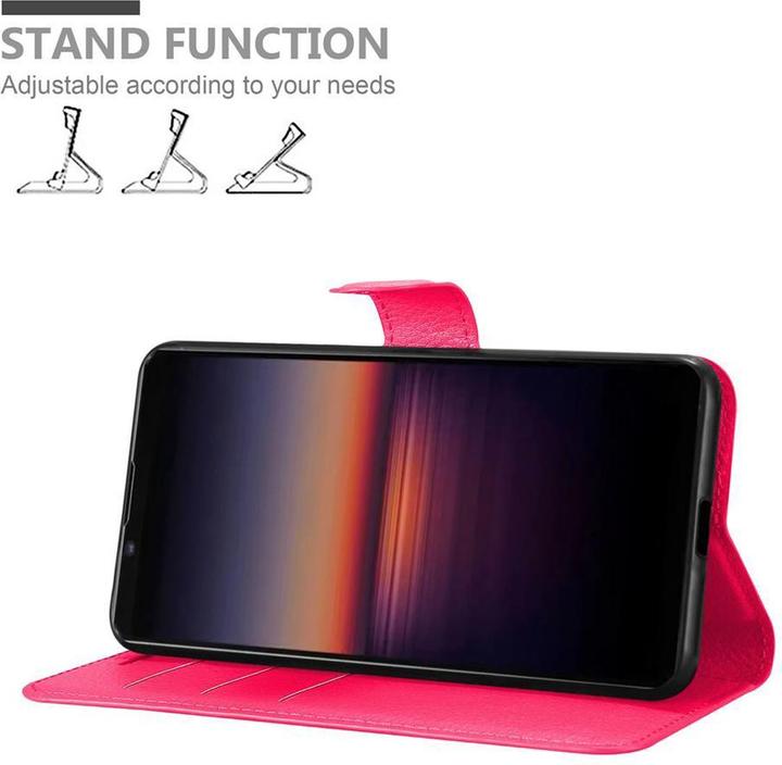 Actual product image Cadorabo Book with stand function cover (Sony Xperia 1 II)