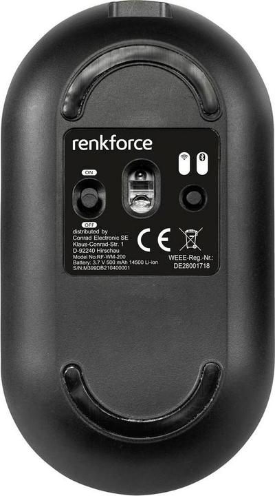 Actual product image Renkforce RF-WM-200 (Wireless, Cable)