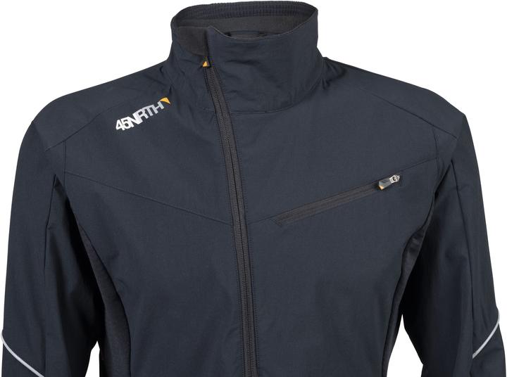 Actual product image 45NRTH Naughtvind softshell jacket men, black, S (S)
