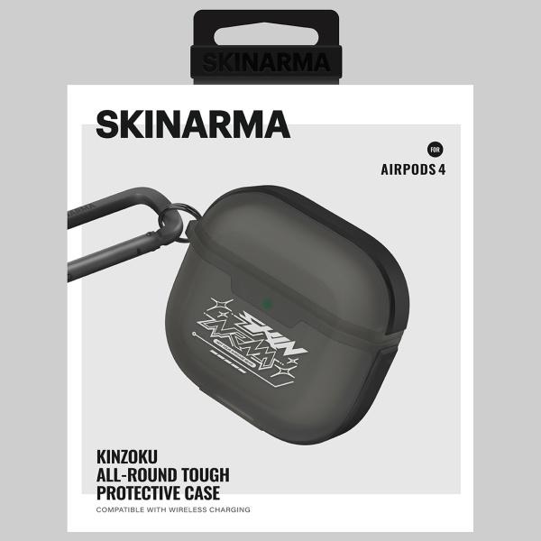 Produktbild Skinarma Case Kinzoku for AirPods 4 black (Kopfhörer Tasche)
