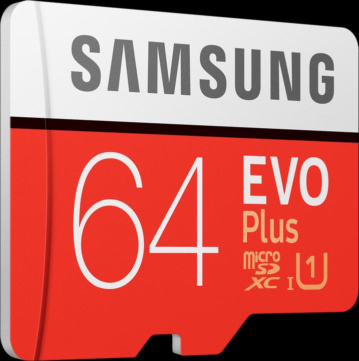 Produktbild Samsung Evo+ (64 GB, microSDXC, U1, UHS-I)