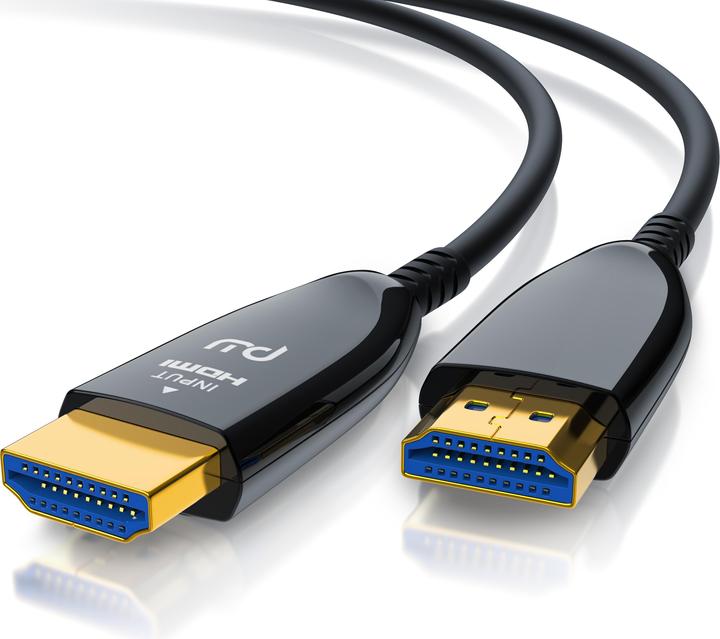 Immagine prodotto Primewire Cavo in fibra ottica HDMI 2.1, tipo A, UHD, 8K @ 120Hz, 4k @ 240Hz con DSC, HDR10+, 3D, eARC, HDCP (15 m, HDMI)