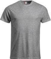 Clique T-Shirt Classic-T 029360, Baumwolle, grau meliert, Grösse L (L)