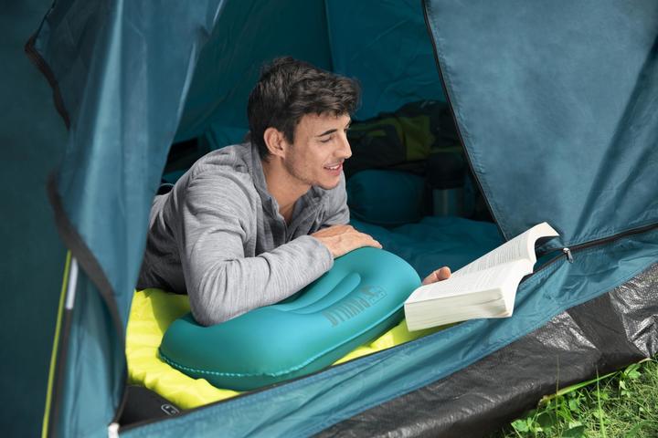 Immagine prodotto Bestway Cuscino ToughLite Flex Pavillo 18.5" x 12" x 6"/47cm x 31cm x 15cm, Blu, Monocromatico, Retto