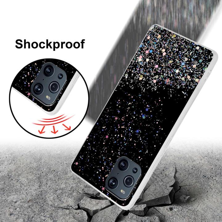 Produktbild Cadorabo TPU Hülle für Oppo FIND X3 PRO mit Glitzer (Oppo Find X3 Pro)
