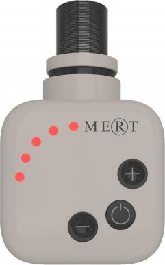 Image du produit Mert - Digitaler Regler KMX1 Inklusive Heizpatrone 400W, Weiss, mit Spiralkabel und Stecker