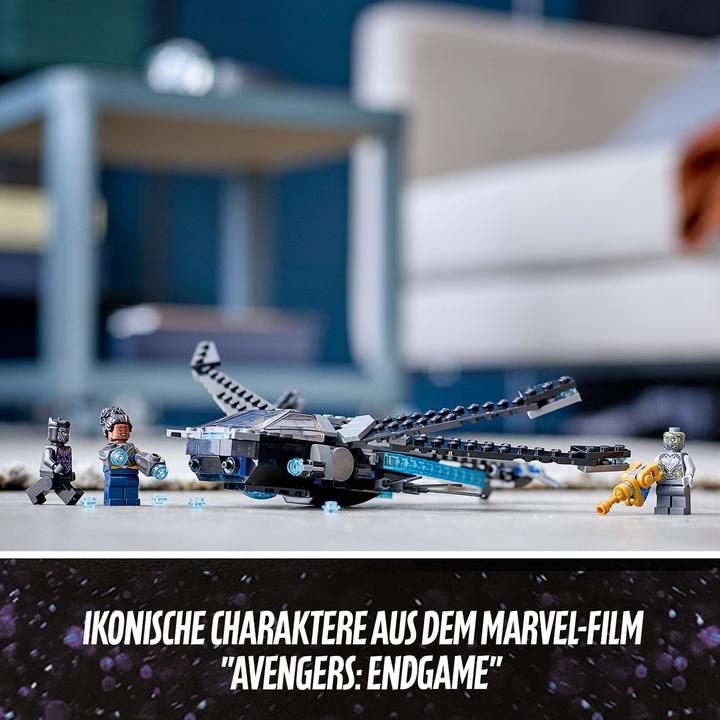 Actual product image LEGO Black Panthers Dragonfly (76186, LEGO Marvel)