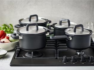 Actual product image BK Flow Cool cookware set 4-piece (Pan set + pot set)