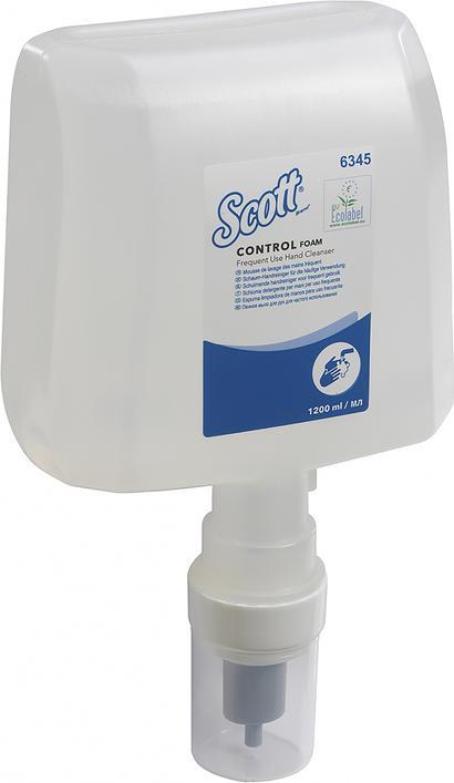 Actual product image Kimberly-Clark Kleenex - Luxurious foam for everyday hand washing, fragrance-free - 1 (Liquid soap, 1200 ml)