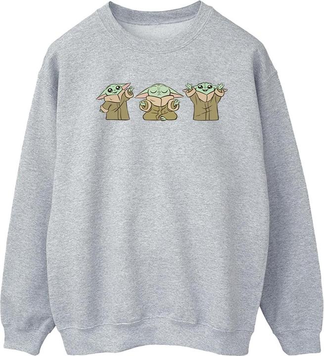 Star Wars The Mandalorian Grogu Poses Sweatshirt (XL)