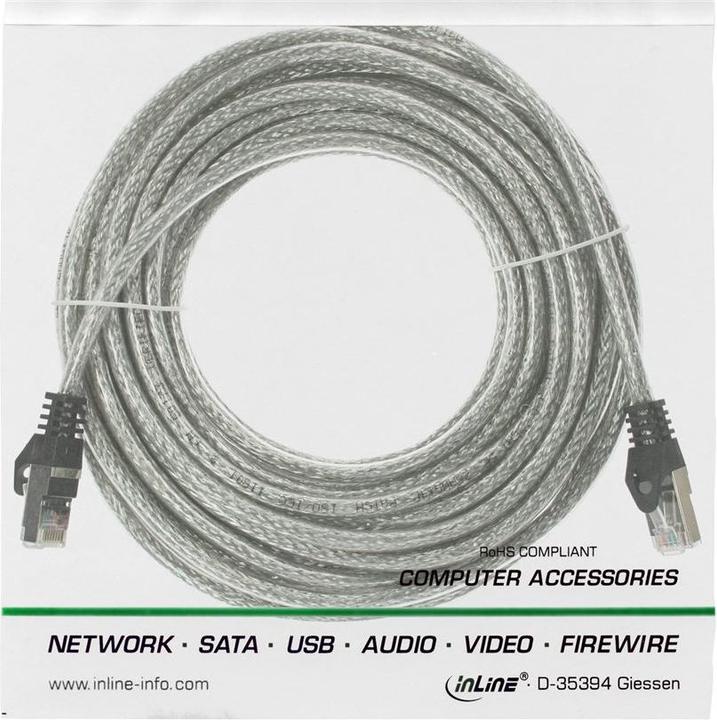 Immagine prodotto InLine Cavo patch (SF/UTP, CAT5e, 30 m)