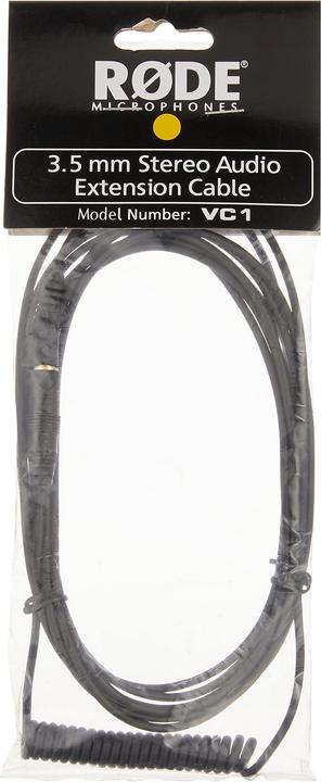 Immagine prodotto RØDE Cavo di prolunga VC1 (3 m, Connettore da 3,5 mm (AUX))