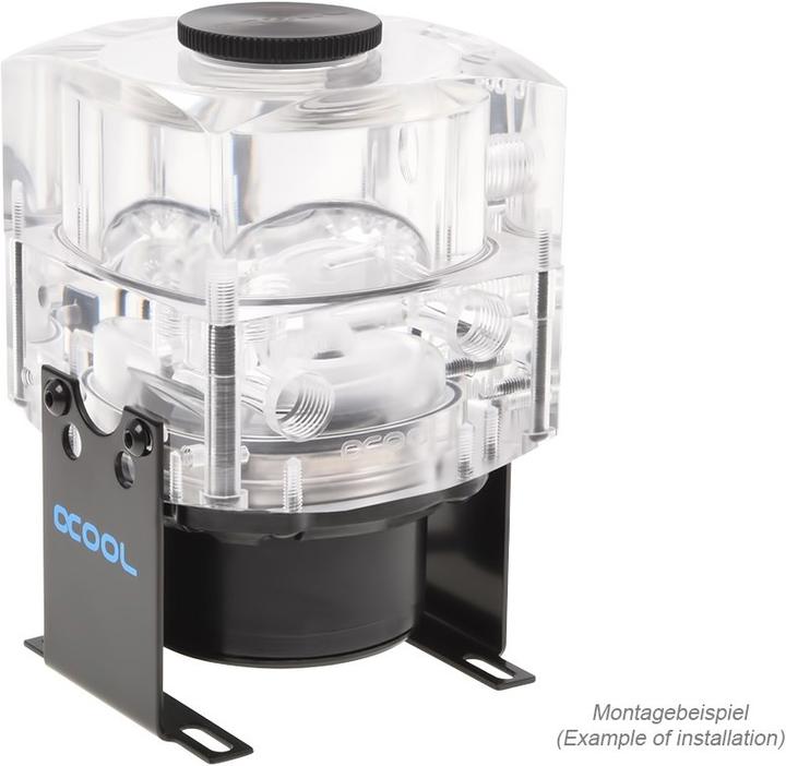 Actual product image Alphacool Ice sheet D5 - Plexi G1/4 - (VPP655/TPP644/MCP655) V.3