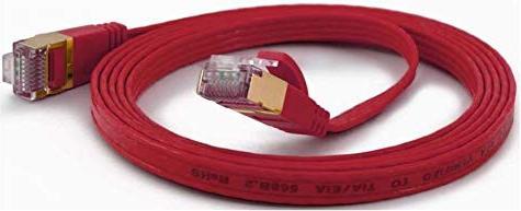 Produktbild Wantec Flaches CAT6A FTP Patchkabel (F/UTP, CAT6a, 2 m)