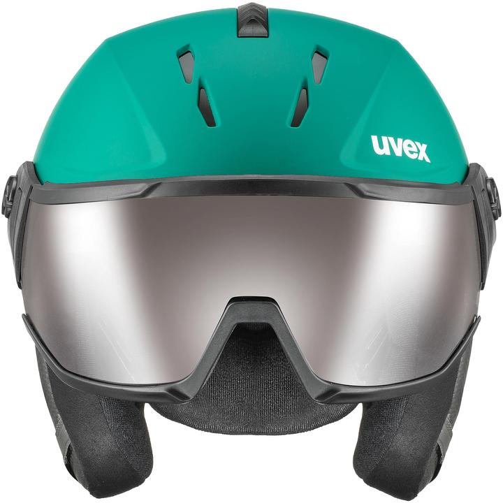 Produktbild Uvex Sports uvex Instinct Visor Pro Variomatic Skihelm (Grösse: 60-62 cm, 30 proton/black matt) (62 cm, L)