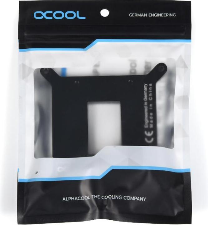 Actual product image Alphacool Apex Backplate XPX/Eisbaer LGA 1700 Metal Full Cover