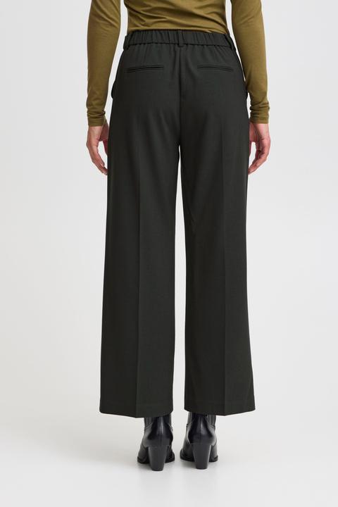 Actual product image B.young BYDANTA WIDE LEG PANTS 2 CROPPED 20815027 (40)